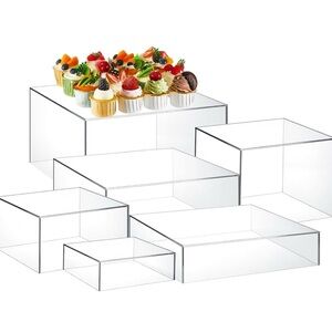 Clear Acrylic Display Risers